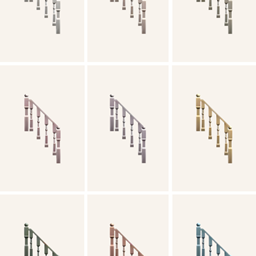 Colonial Knuckled Banister Recolour