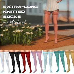 [MiliNiki]  Extra-Long Knitted Socks logo