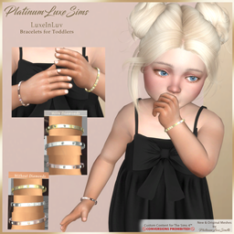 LuxeInLuv Bracelets ( Toddlers )