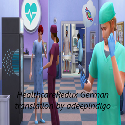 HealthcareRedux German translation by adeepindigo logo