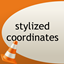 Stylized Coordinates logo