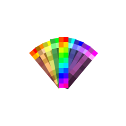 Colorful Torches logo