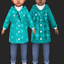 Seasons Toddler Raincoat with Buttons Recolor logo