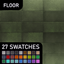 🧱 [ESI]  Green Roots Stacked Tile  | Floor logo