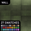 🧱 [ESI]  Green Roots Stacked Tile  | Wall logo