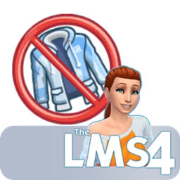 No Outfit Changing | Custom Lot Trait & Traits logo