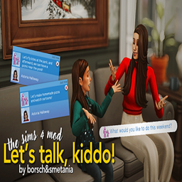 "Let's talk, Kiddo!" Mod  – What Would You Like to Do This Weekend? By  borsch & smetania /  Translated to Spanish by dokimtz