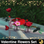 Valentine Flowers Set logo