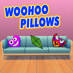 Woohoo pillows by Jochi