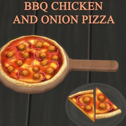 CHICKEN AND ONION BARBECUE PIZZA By icemunmun Translation into Spanish