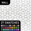 🧱 [ESI]  Marble Star and Hexagon Tile  | Wall logo