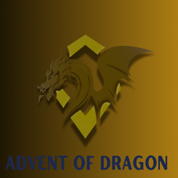 Adventure of dragon logo