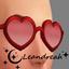 Love Day Heart Shaped Glasses logo