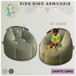 Kids Dino chair logo