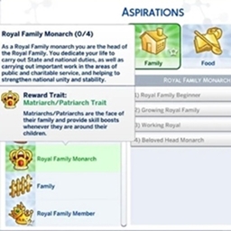 kiarasims Royal Family Monarch Aspiration / translation spanish by Monisims