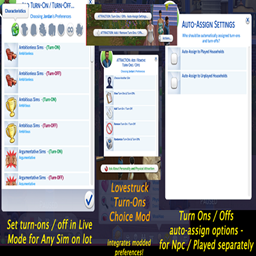 Lovestruck - Choose Turn Ons & Turn Offs By Lumpinou / Translated to