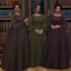 a 1830s dress logo