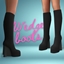 [MiliNiki] Suede Wedge Boots logo