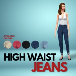 [MiliNiki] High-Waist Jeans project image