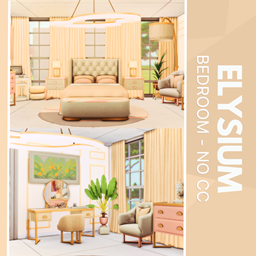 Elysium Bedroom - No CC