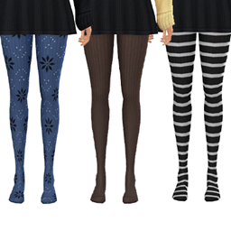 RIB KNIT TIGHTS - adult tights