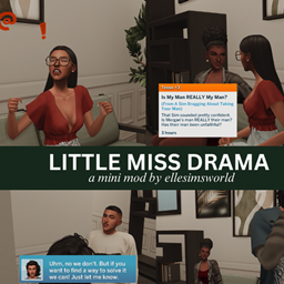 Little miss Drama par Ellesimsworld - trad FR
