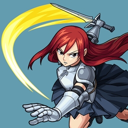 Erza Scarlet sky project image