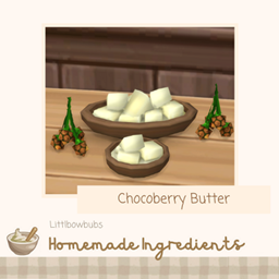 CHOCOBERRY BUTTER - HOMEMADE INGREDIENT By  Littlbowbub / Translated to Spanish by dokimtz