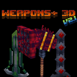 Weapons+ 3D - Weapons+ 3D V2.1.mcaddon - Minecraft Bedrock Addons ...
