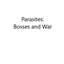 Parasites: Bosses and War logo