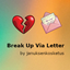 Break Up Via Letter logo