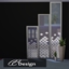 Privacy window with diamonds. For short walls. logo