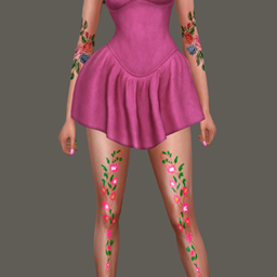 Tattoos Flowers MoreColors project image