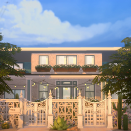 Blue Oasis Home | Base Game* | No CC