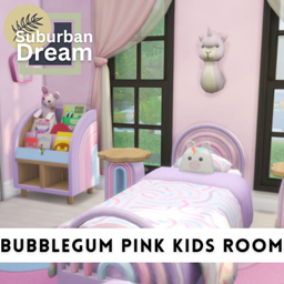 Suburban Dream - Bubblegum Pink Kids Bedroom