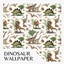 Dinosaur Wallpaper Print logo