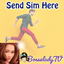 Send Sim Here logo