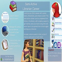 Midnitetech Librarian Career (Semi-Active) / translation spanish by Monisims