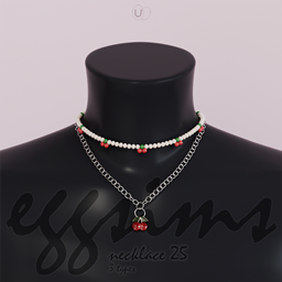 [EGGSIMS] necklace 25 logo