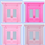 Groovy's Pink Double Front Door logo