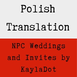 NPC Weddings and Invites by KaylaDot - Polish Translation logo