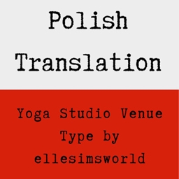 Yoga Studio Venue Type by ellesimsworld - Polish Translation