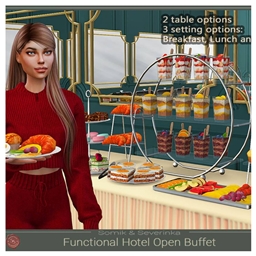 Open buffet table by Somik_Severinka Spanish translation