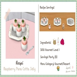 littlbowbub Raspberry Pana Cotta Jelly / translation spanish by Monisims
