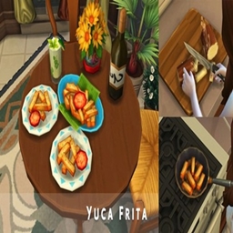 Oni Recipe Yuca Frita / translation spanish by Monisims