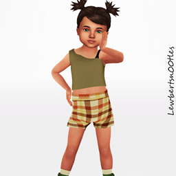 Toddler Plaid Outfit