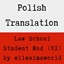 Law School Student Mod (V1) by ellesimsworld - Polish Translation logo