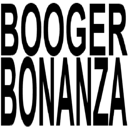 jlo's booger* bonanza logo