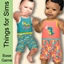 Infant Dino Racer Jumpsuit logo