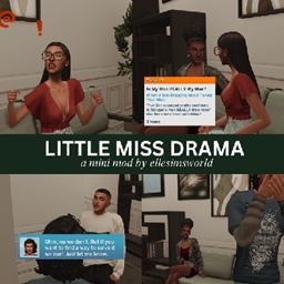 Little Miss Drama by ellesimsworld | Traducción Español